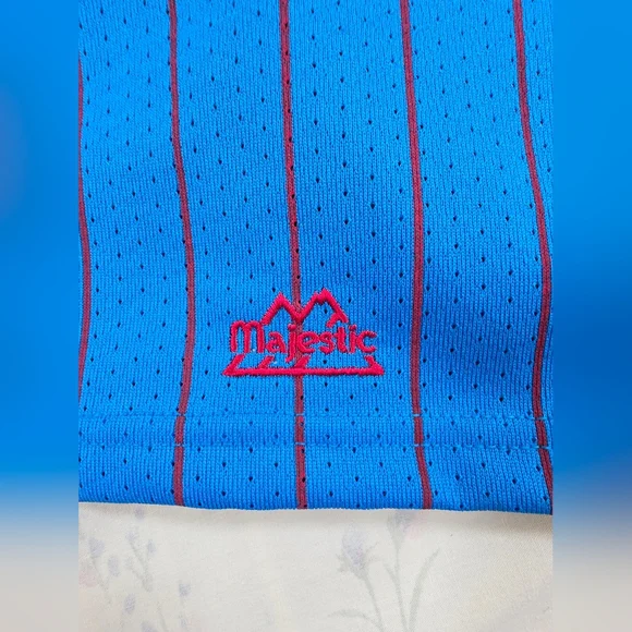 Vintage Majestic MLB New York Yankees Men’s Jersey – Size XL – Blue - Picture 5 of 13